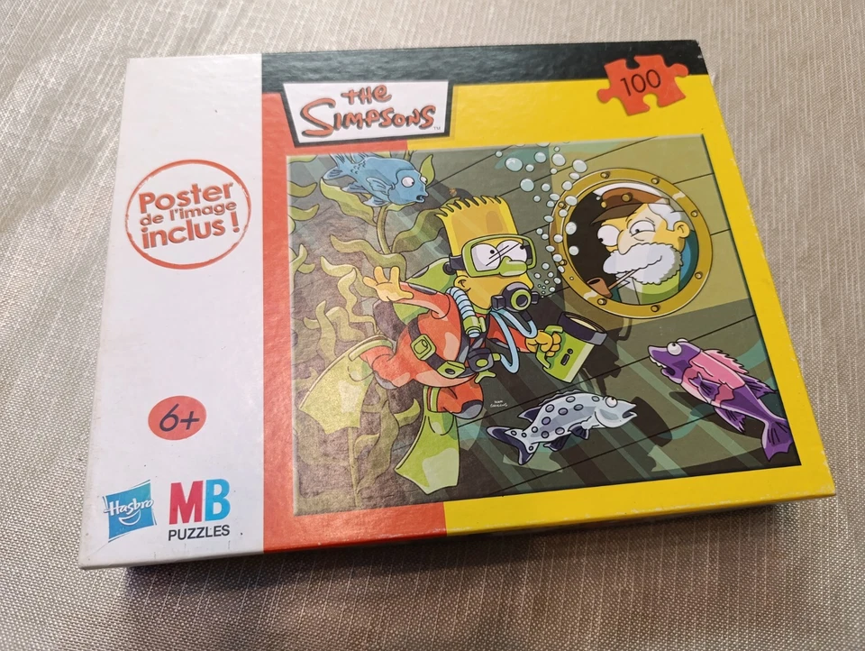 PUZZLE '' THE SIMPSONS '' (100 pièces) - Photo 2/4