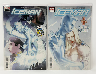 Iceman #1-2 Vol. 4 Marvel 2018 VF/NM See Description!