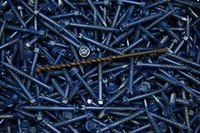 (175) Hex Washer Head 1/4 x 2-1/4 Concrete Masonry Screws Tapcon Anchor & Bit