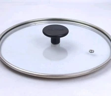 CAROTE Glass & Stainless Steel LID for USE w/ 9.5" Sauce, Saute, or Fry Pan, NEW