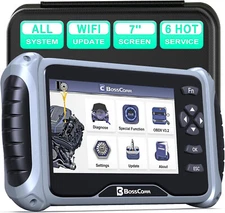 BOSSCOMM IF745 All System OBD2 Scanner Car Diagnostic Scan Tool TPMS Oil Reset