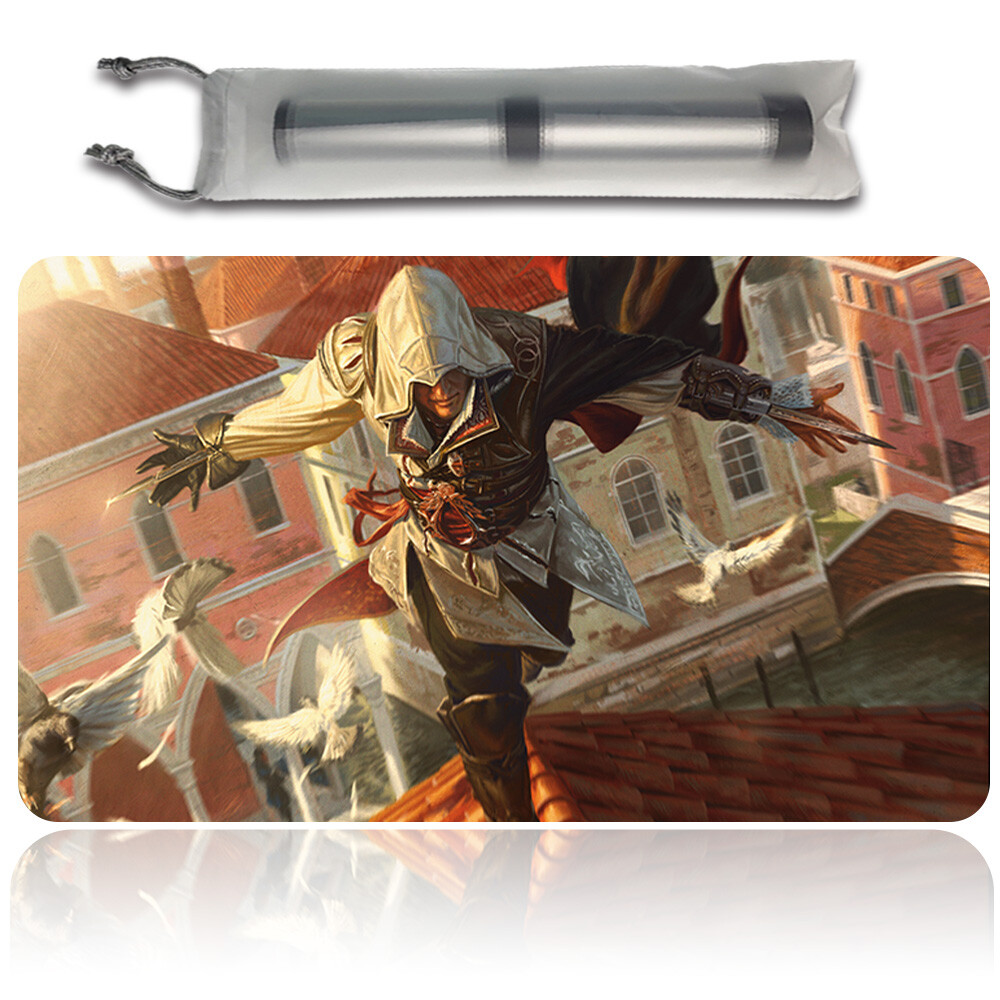EZIO, BLADE OF VENGEANCE - Magic The Gathering MTG Playmat EZIO, BLADE OF VENGEANCE - Magic The Gathering MTG Playmat