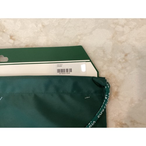 Masters Cinch Bag Drawstring Backpack Golf Tournament Logo Green New - Picture 6 of 6