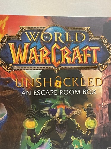 World of Warcraft Unshackled An Escape Room Box WOW Brand NEW Sealed - Picture 2 of 7