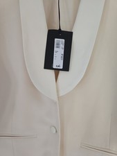 Cute Cream  Three ButtonWaist coat by Riverisland Size 16