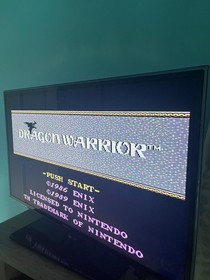 Nes Games Lot Dragon Warrior, Goal, Sesame St 123 - Tested and Working!