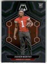 2024 Panini Mosaic #328 Xavier Worthy Rookie Chiefs