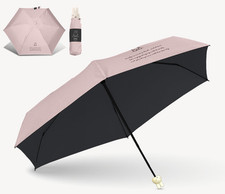miffy Folding Umbrella Parasol Face Handle Super Compact Type Pink Japan New