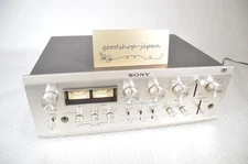 Sony TA-2000F Stereo Preamplifier Audio AC100V  Silver Vintage Working Excellent