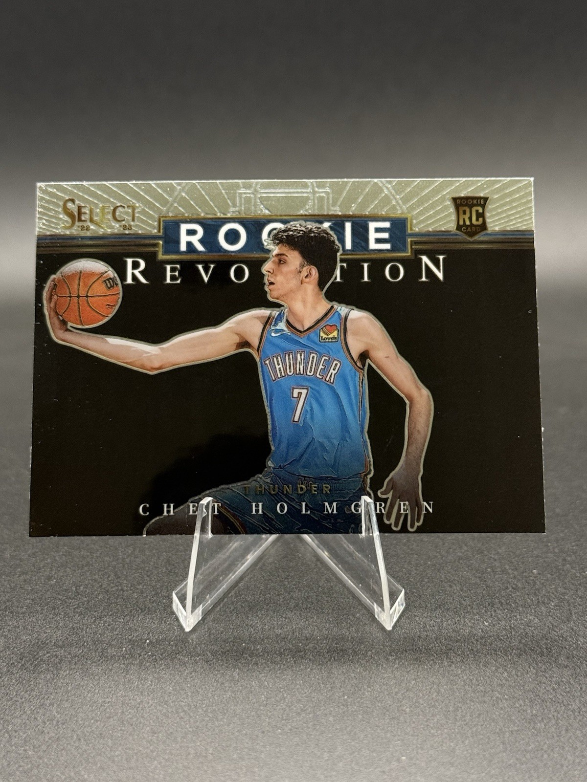 2022-23 Panini Select - Rookie Revolution Chet Holmgren #18 Silver Prizm (RC)
