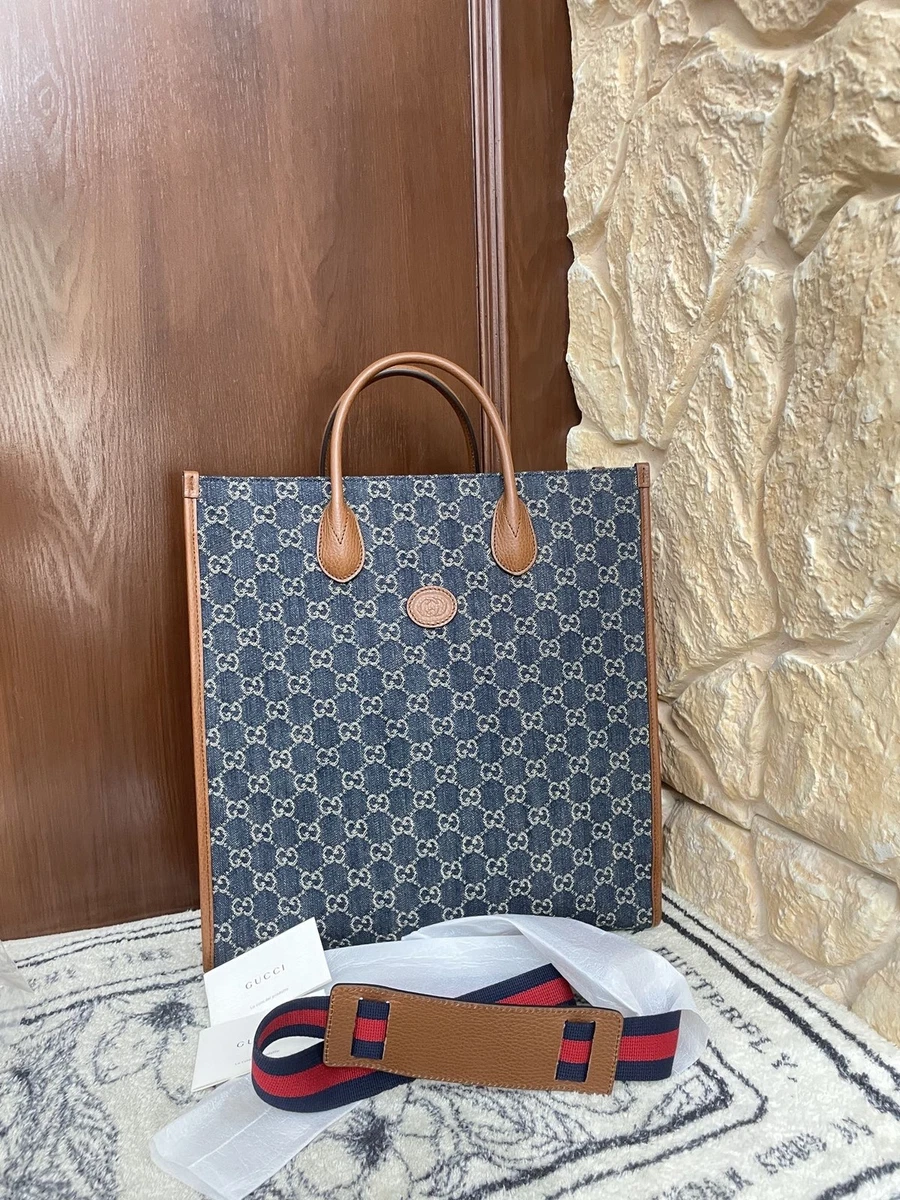 Gucci Denim Exterior Bags & Handbags for Women for sale | eBay