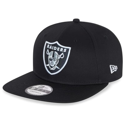 New Era Snapback Cap Las Vegas Raiders NFL Essentials Schwarz M/L Basecap Kappe