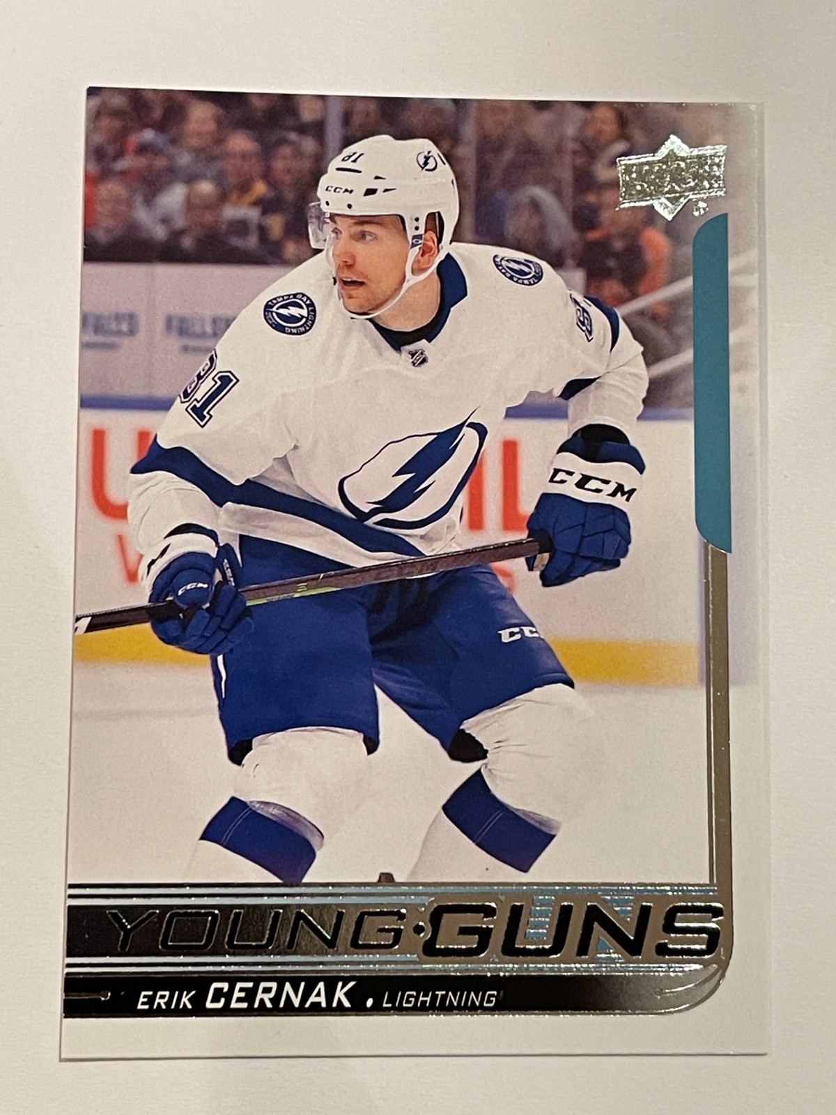 2018-19 Upper Deck Series 2 Lightning Erik Cernak Young Guns Rookie #455