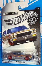 Hot Wheels 2018 50th Anniversary Walmart ZAMAC Series 4 '70 Buick GSX