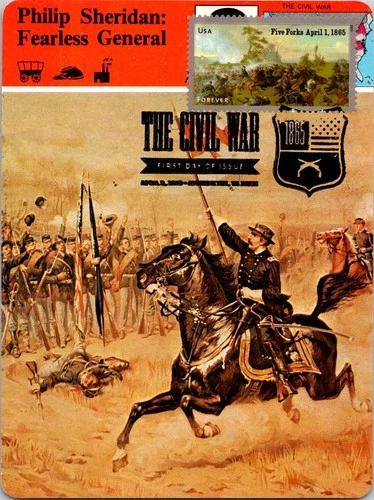 Dr Jim Stamps Maximum Card Five Forks 1865 Forever Fdc