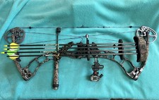 Prime Alloy Compound Bow 60-70 Draw Weight Right Hand Archery Hunting Arrows