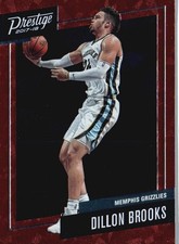 2017-18 Panini Prestige #43 Dillon Brooks Micro Etch Rookies Red