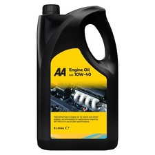 AA Engine Oil SAE 10W-40, 5 Litre, Semi-Synthetic, Petrol and Diesel