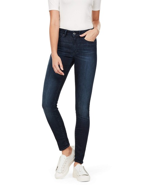 G-Star Damen Jeans, G-Star Shape High Super Skinny Wmn, Blau Dk Aged, W26 L32-image