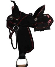 Barrel Racing Horse Saddle Leather Western Handmade Tooled Trail Tack Equestrian
