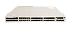 Cisco WS-C3850-48F-S 48-Port PoE GbE Switch w/ C3850-NM-4-1G  2x 1100WAC PSU