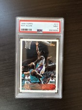 Ray Allen 1996-97 Topps Rookie #217 RC Mint MT Milwaukee Bucks Hall of Fame HOF