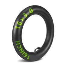 16x3.0 Bikes Inner Tube with Bent Valve Stem - 1 Pcs 16x3.0 Bike Inner Tube