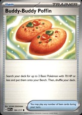 Buddy-Buddy Poffin 184/217 - Ascended Heroes Common - NM -