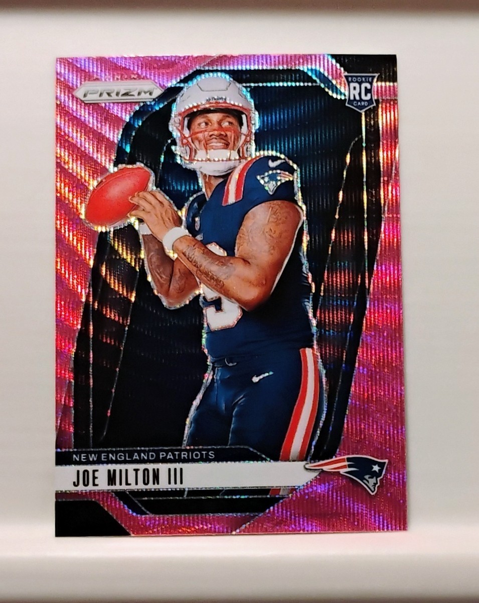 Joe Milton III Rookie Pink Wave Prizm Variation SP - 2024 Panini Prizm #20