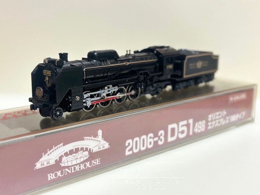 H*o様 ROUNDHOUSE (KATO)2006-3 D51 498 KATO ROUNDHOUSE D51 498 Orient Express Limited Edition New in Box
