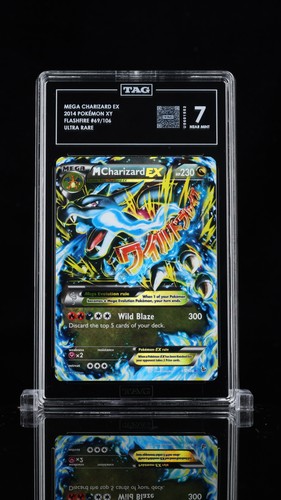 M Charizard-EX graded TAG 7 for sale on eBay