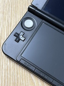Nintendo 3DS LL Blue Black Console Stylus New Analog Stick FW 11.17 Japan