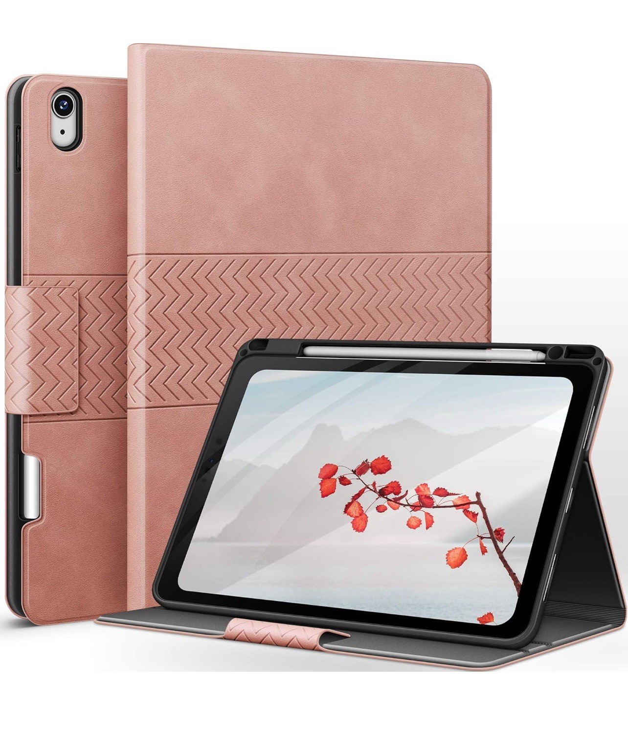 Slim Ganzkörper Koralle Etui Ständer Abdeckung Multi Betrachtungswinkel für iPad Air 11 Zoll