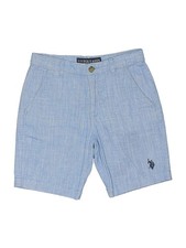 U.S. Polo Assn. Boys Blue Shorts 7
