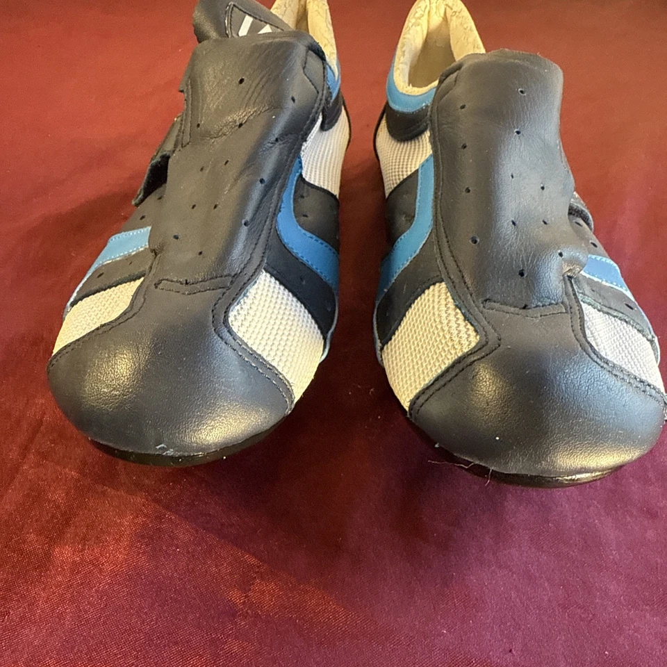 Zapatos de ciclismo Lake para hombre parte superior baja cómodos gamuza malla azul UE 39,5 EE. UU. talla M7 W8 Foto 3 de 4