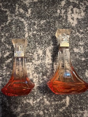 Beyonce  Heat Rush Eau De Toilette Spray Perfume HEAT two Bottles 3.4 1.7