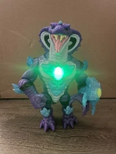 Beast Lab Dino Creator Raging Cobra Raptor Figure Lights Sound Tested Works