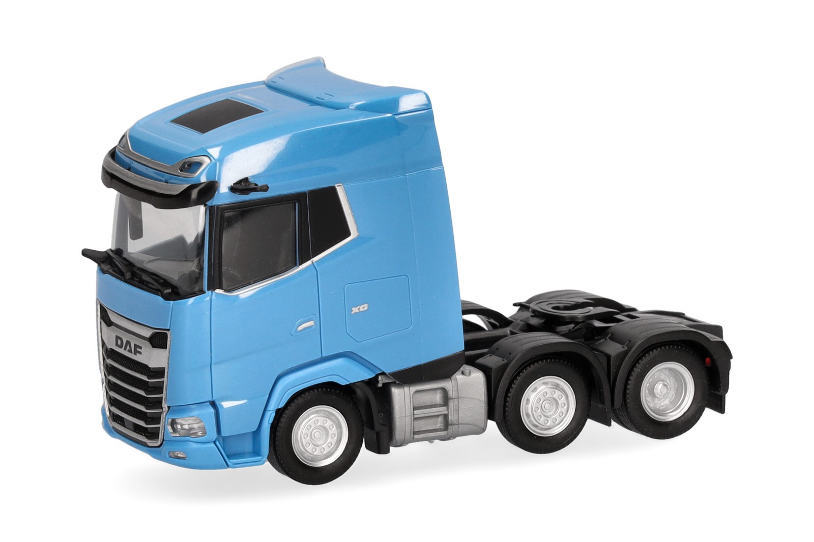 Herpa 318983-002 DAF XG ZGM 3achs (6x2), lichtblau 1:87, NEU - Modellauto