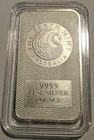 The Perth Mint Australia 1 oz Silver Bar .9999 Fine Bullion 1 Ounce