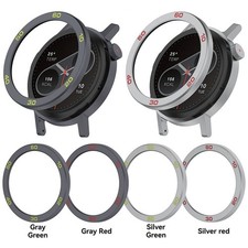 Metal Bezel Watch Case Bezel with Tempered Film for CMF Watch Pro2 Modified Part