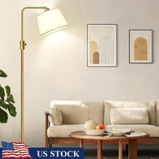 Dimmable Arc Floor Lamp 1000LM LED Bulb Adjustable Modern Standing Light Home