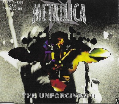 METALLICA Unforgiven II w/ 2 LIVE & DEMO TRX PART 3 CD single SEALED USA seller