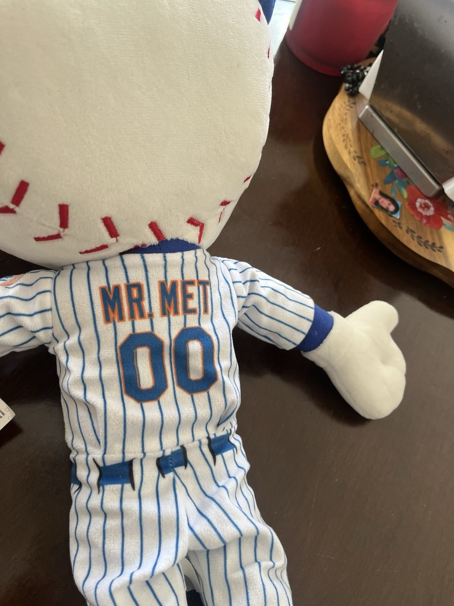 FOCO 20” Mr.Met New York Mets Baseball Mascot Plush Genuine MLB W