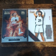 Wild Card Matte/Rising Heat 2022 NCAA 2-Card Lot Dieng Hall RH-20 MB-54