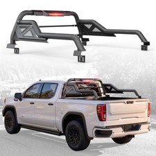 52-59 Extended Adjustable Bed Roll Bar Chase Rack W Led For Ford Ranger 19-26
