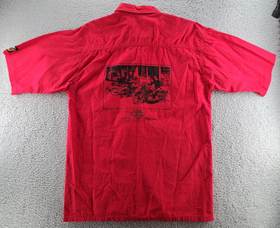 VINTAGE Harley Davidson Shirt Mens Medium Daytona 90 Join the Tradition 1989 USA