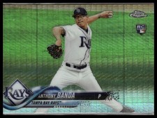 2018 Topps Chrome #54 Anthony Banda Prism Refractor