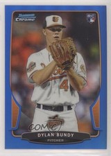 2013 Bowman Draft Chrome Blue Refractor 16/99 Dylan Bundy #24 sd0