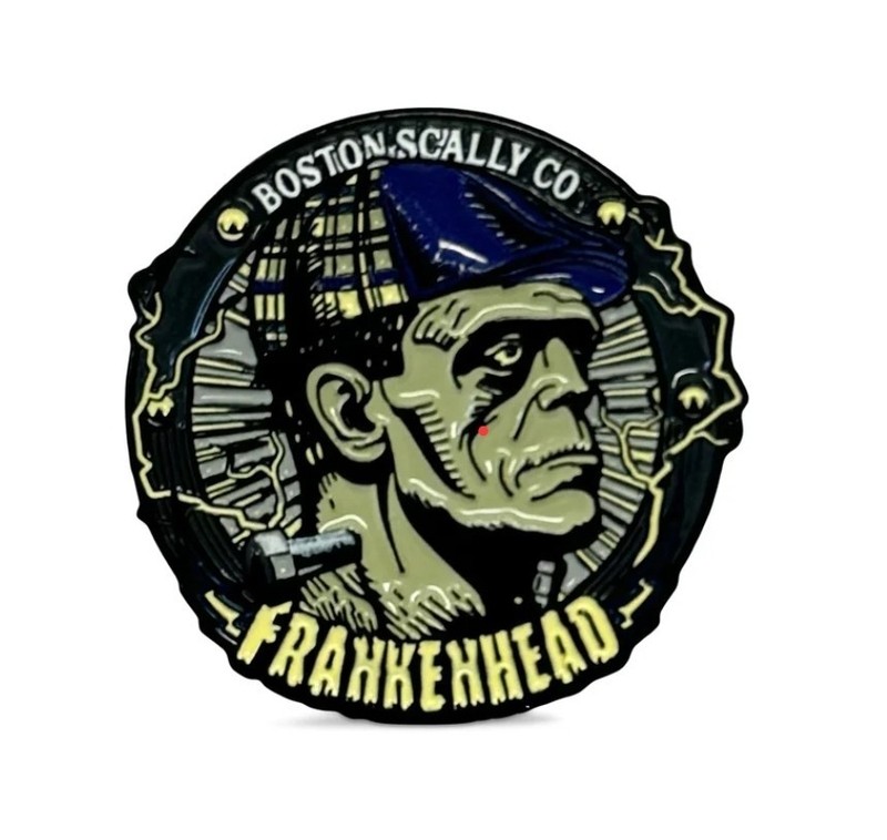Boston Scally Co “Frankenhead Cap Pin” PIN ONLY SOLD OUT