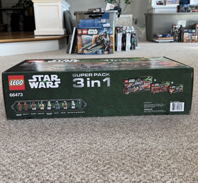 LEGO Star Wars (66473) Super Pack 3-in-1 NEW SEALED Retired AT-TE Tank Droid
